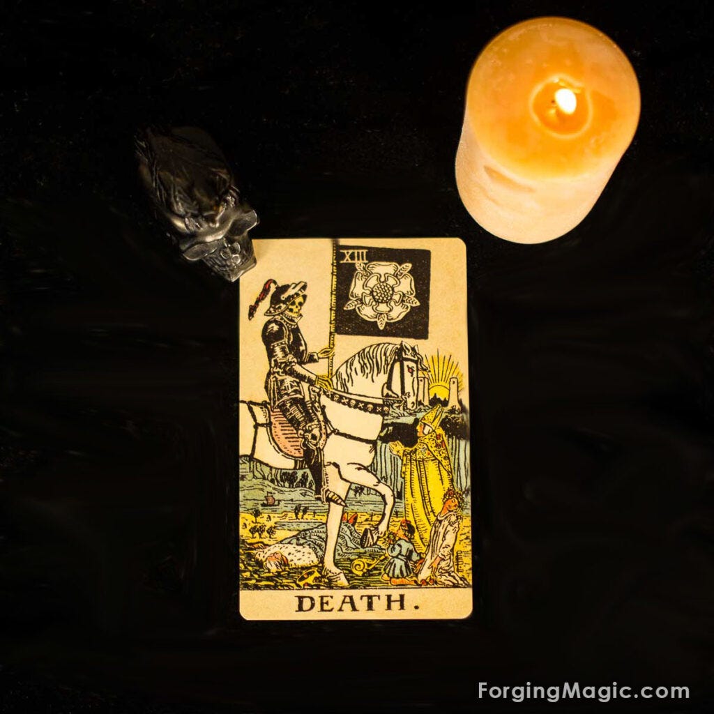 Rider Waite Smith Tarot Death Card
