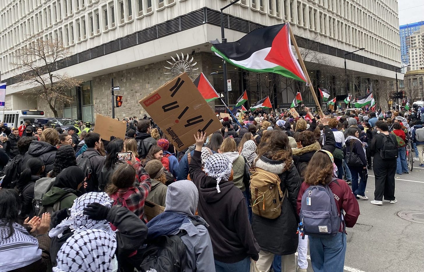 Concordia protest Concordia protest