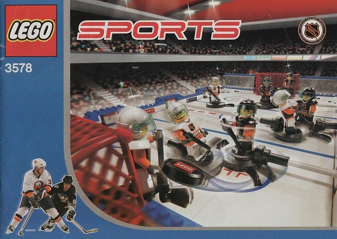 LEGO 3578 NHL Championship Challenge | Brickset