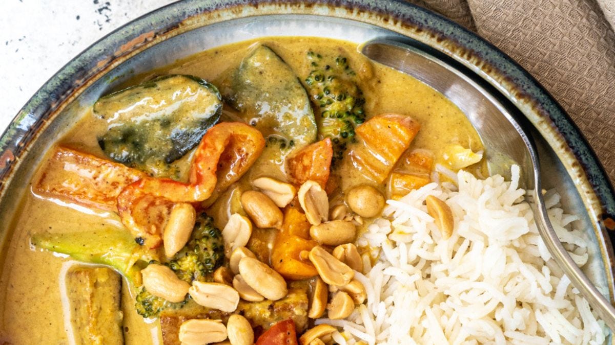 Vegan Thai Peanut Curry