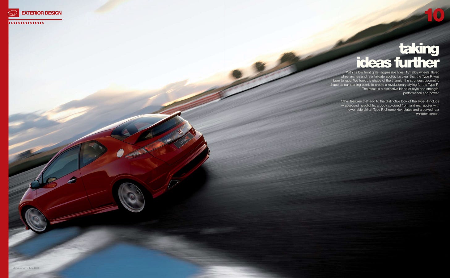 Honda FN2 Civic Type R 2007 brochure Honda FN2 Civic Type R 2007 brochure