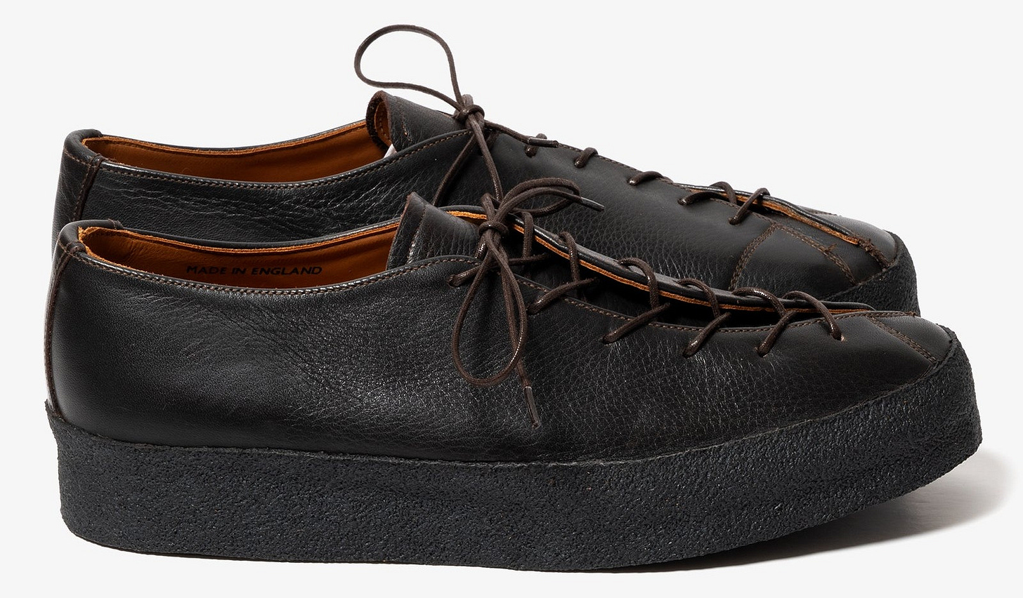 BANANA SHOE - DARK BROWN GRAIN LEATHER
