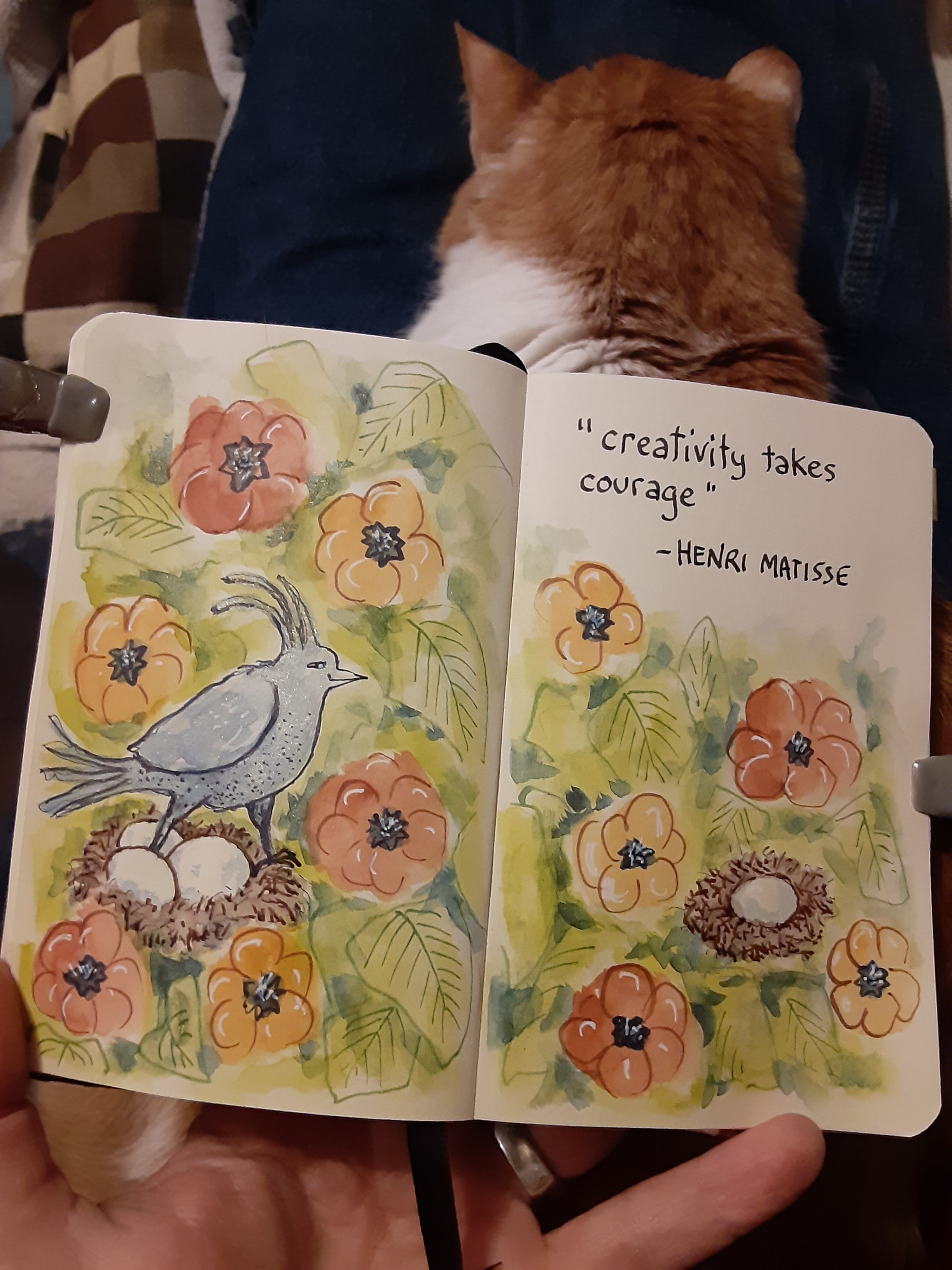 Real imaginary flowers - by Sue Clancy - A.M. Sketching