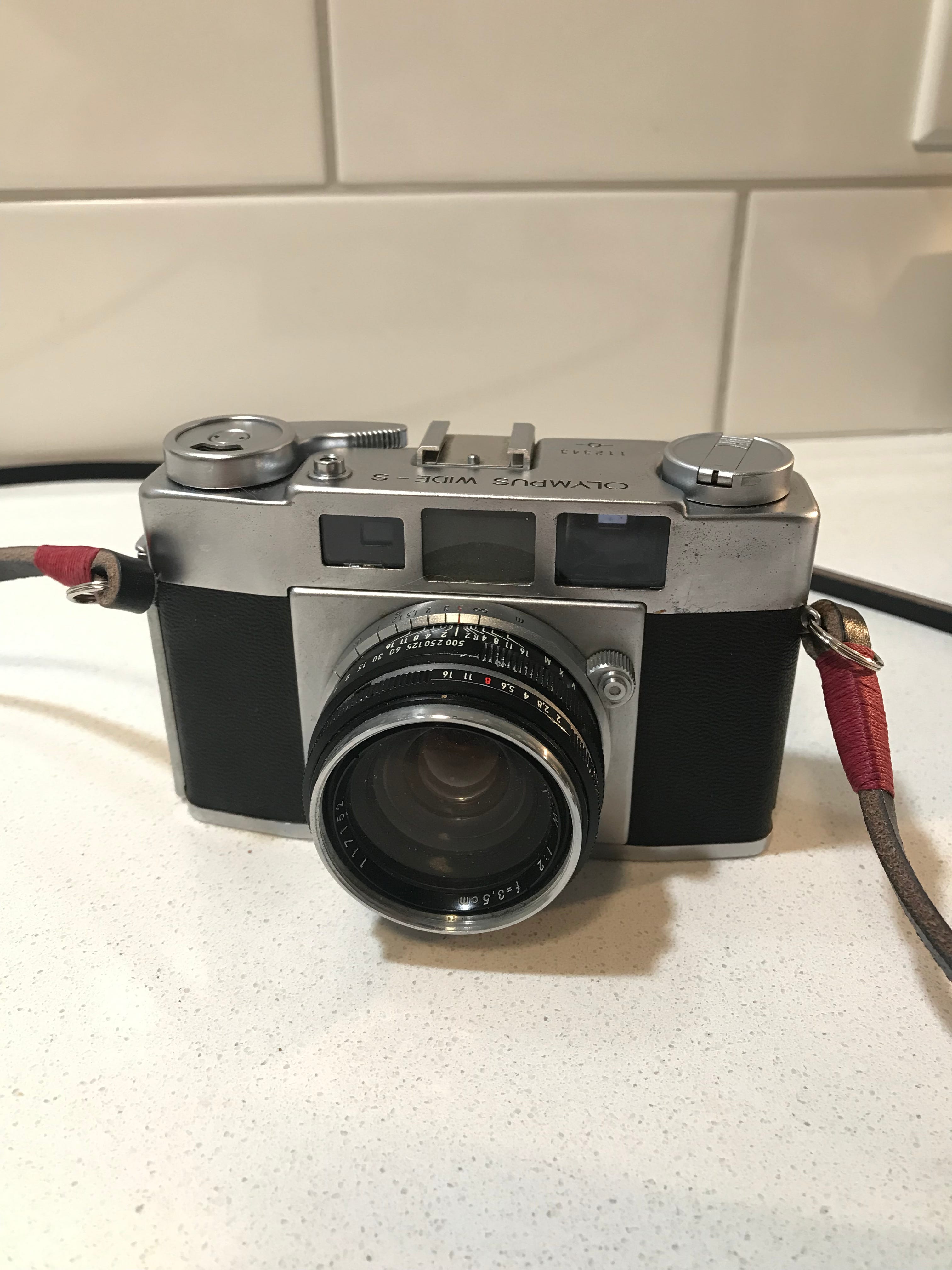 Recent Camera Acquisition - Olympus Wide-S Test Roll