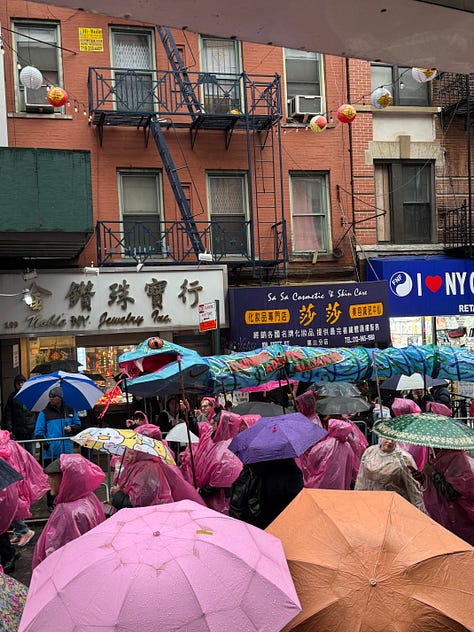 chinese new year parade, chinatown, nyc