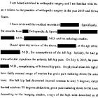 Hip Replacement [$1350/hr Expert Witness]