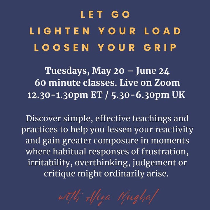 Six week course in letting go of conceptual thinking