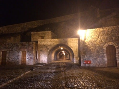 the road into Real De Catorce
