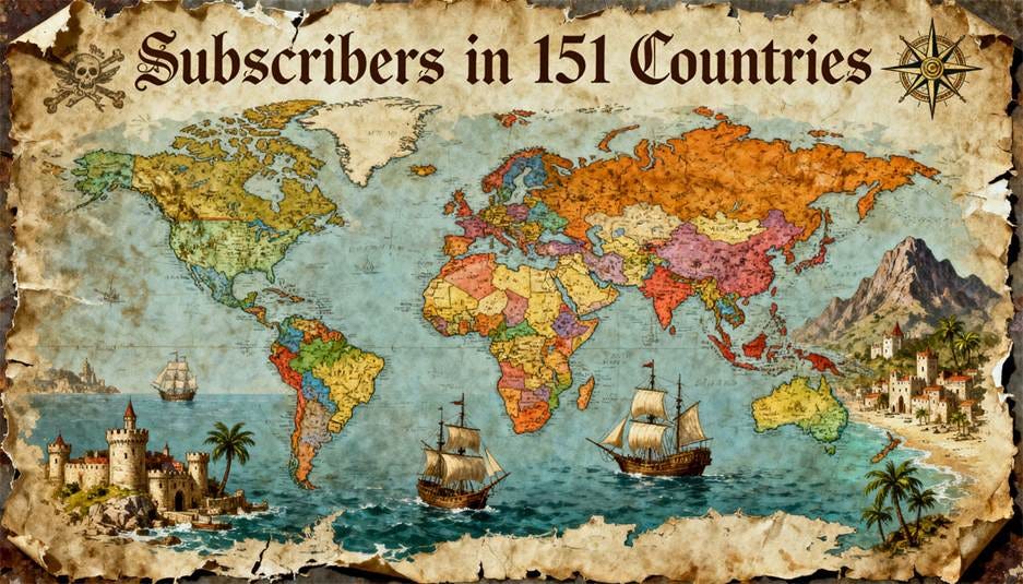 A map of the world with ships

AI-generated content may be incorrect.