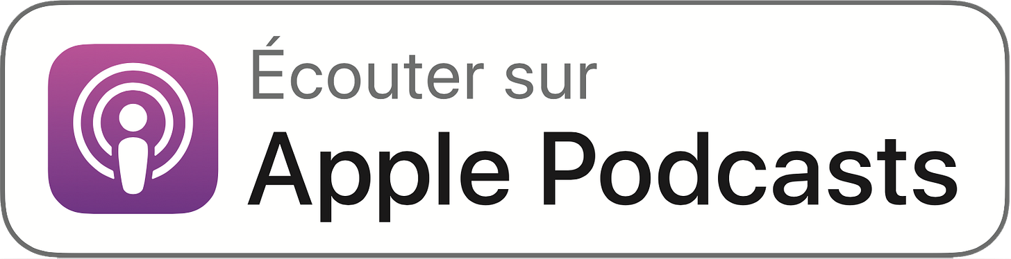 Lien Apple Podcasts pour écouter Demain et Durable