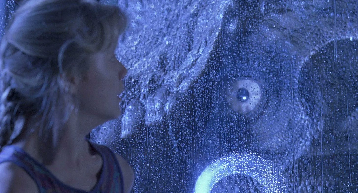 One Perfect Shot on X: "JURASSIC PARK (1993) Cinematography by Dean Cundey  Directed by Steven Spielberg https://t.co/GHannSfXVt" / X
