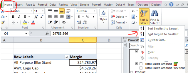 sorting data excel analysis services cube sorting data excel analysis services cube