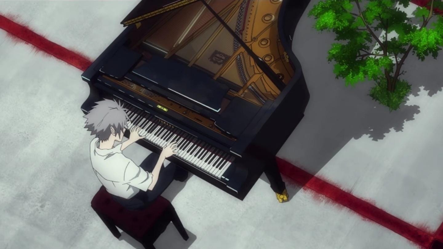Quatre Mains｜Recreo la escena del piano de Evangelion en una Tetera🎹 :  r/Genshin_Impact