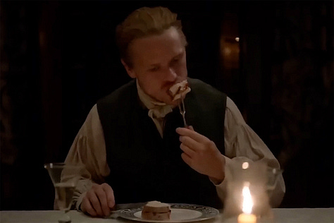 Peanut Butter and Jelly Sandwiches being made in Outlander