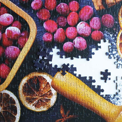 Enjoy Sweet Christmas Baking Jigsaw Puzzle