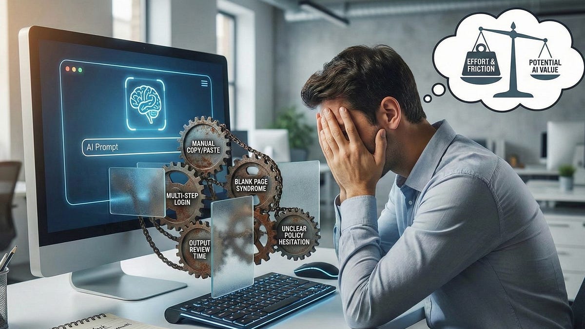 The Friction Problem in AI Adoption - Claudia + AI