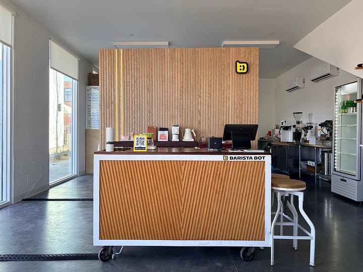 Barista Bot Showroom