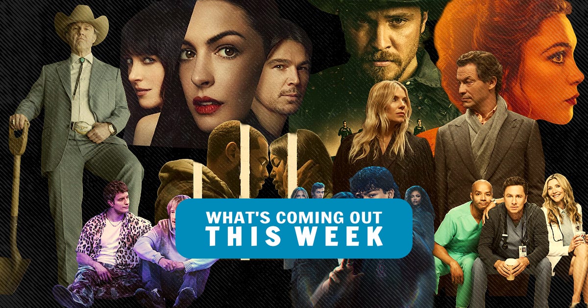 What's Coming Out This Week In Theaters and On Streaming, VOD & TV: September 28 thru October 4, 2026