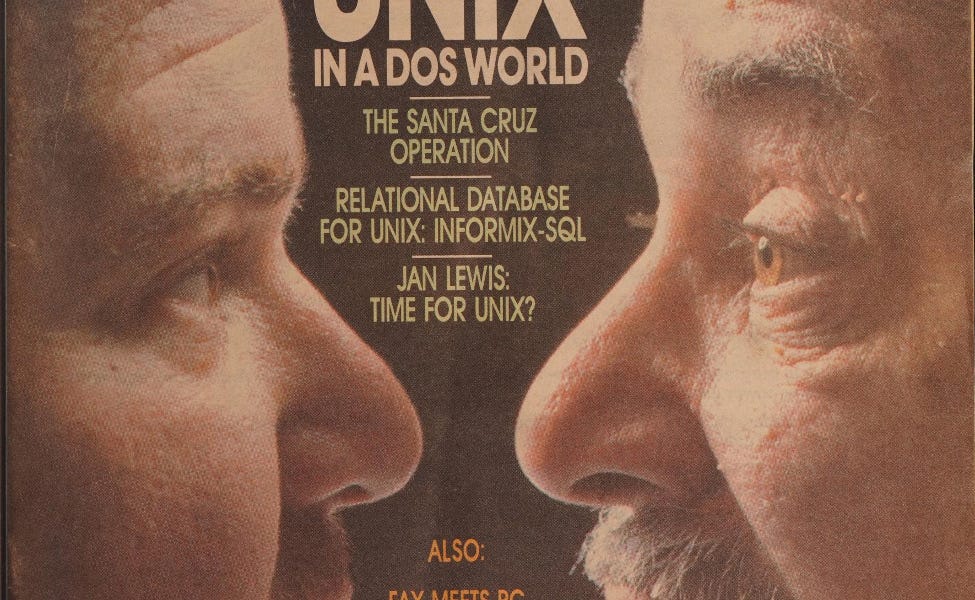 MicroTimes' Interview with Doug and Larry Michels from SCO (1987)