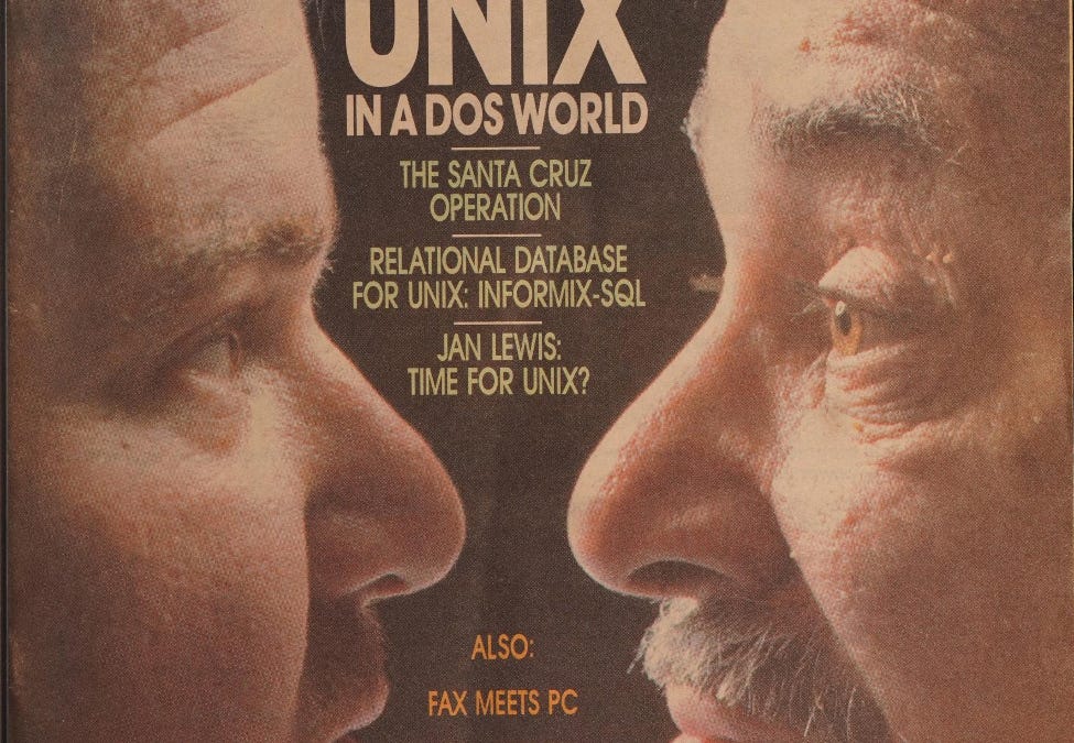 MicroTimes' Interview with Doug and Larry Michels from Santa Cruz Operation (1987)