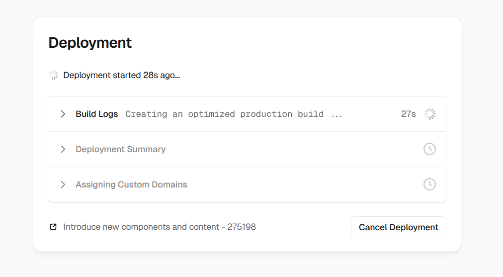 Scamraven.com deployment to Vercel
