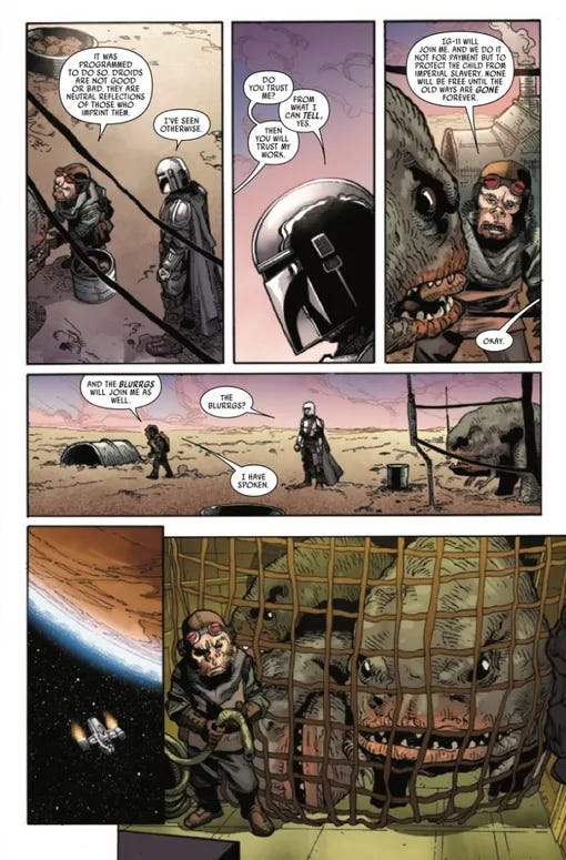 Marvel Preview: Star Wars: The Mandalorian #7