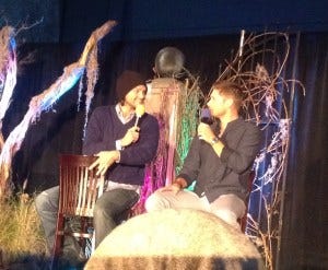 Back together - the brothers on the same side