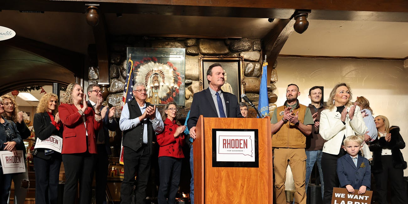 'I'm not done yet': Gov. Rhoden's candidacy sets up South Dakota GOP showdown