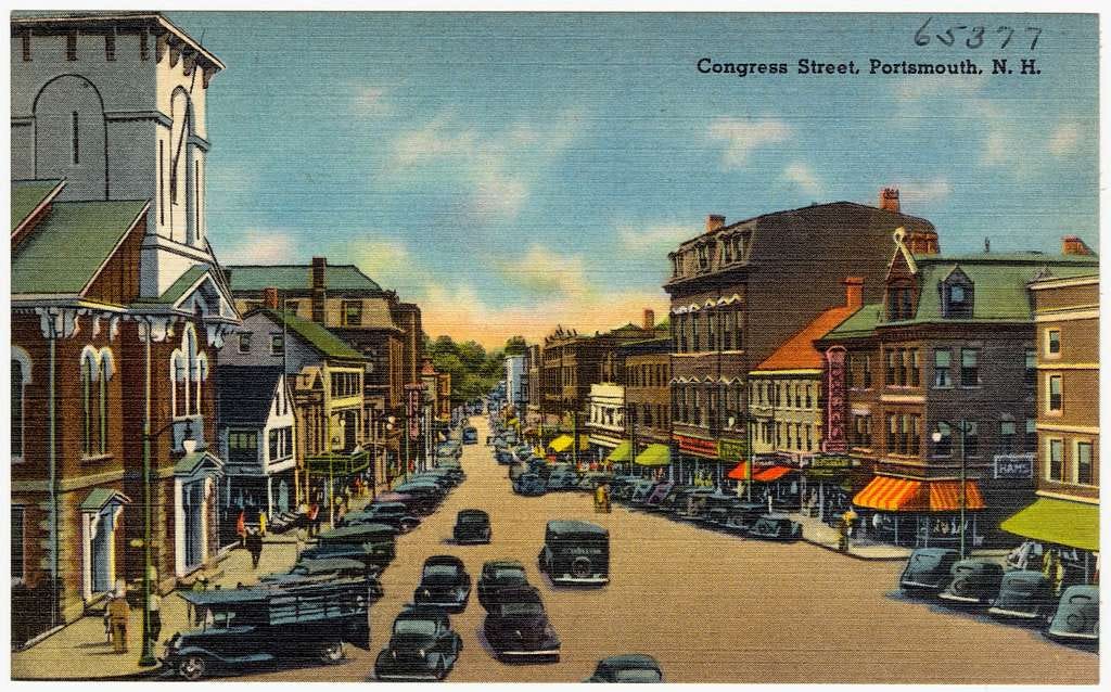 Congress Street, Portsmouth, N.H. Congress Street, Portsmouth, N.H.