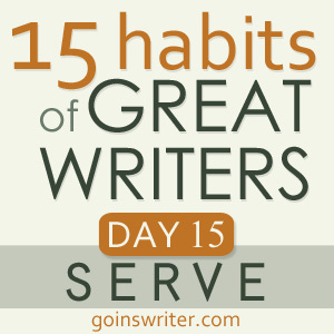 Great Writers Serve Great Writers Serve