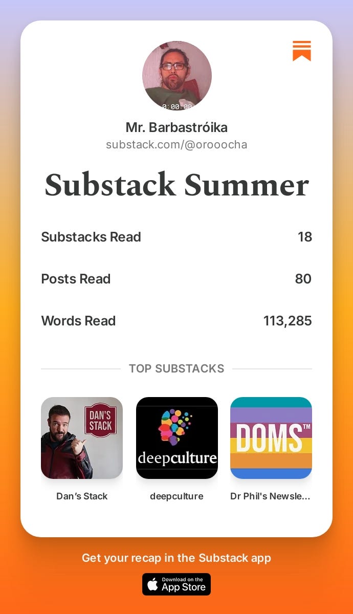 Substack Summer Substack Summer