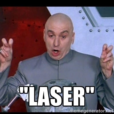 Dr Evil Laser Gif