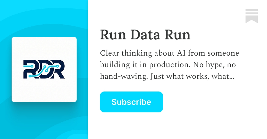 Run Data Run | Justin Johnson | Substack