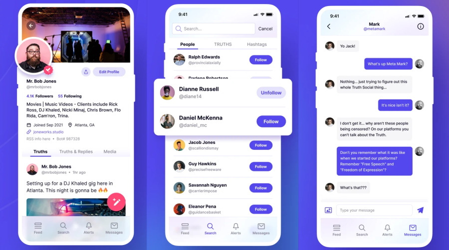 Trump's Truth Social App Officially Launches On iOS ...