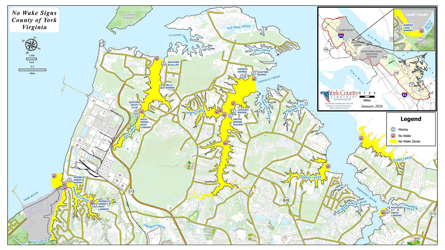 No Wake Signs Opens in new window