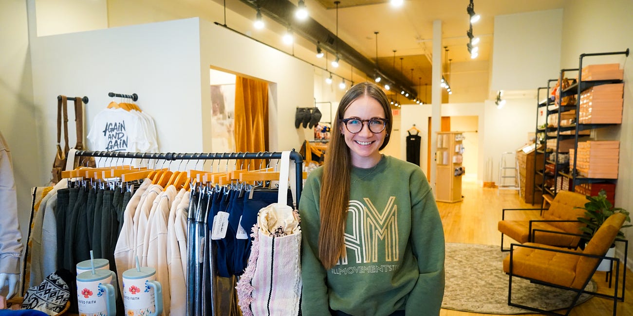 The All Movement Store brings dance and yoga clothing and supplies to Wausau's downtown