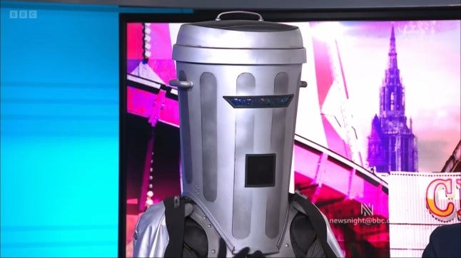 Count Binface trashes BBC Newsnight as 'souped-up podcast' | News Politics  | Metro News