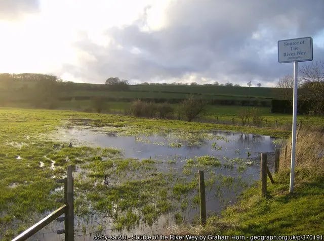 Source of the River Wey