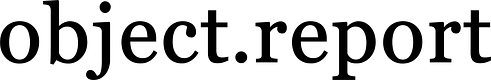 object report