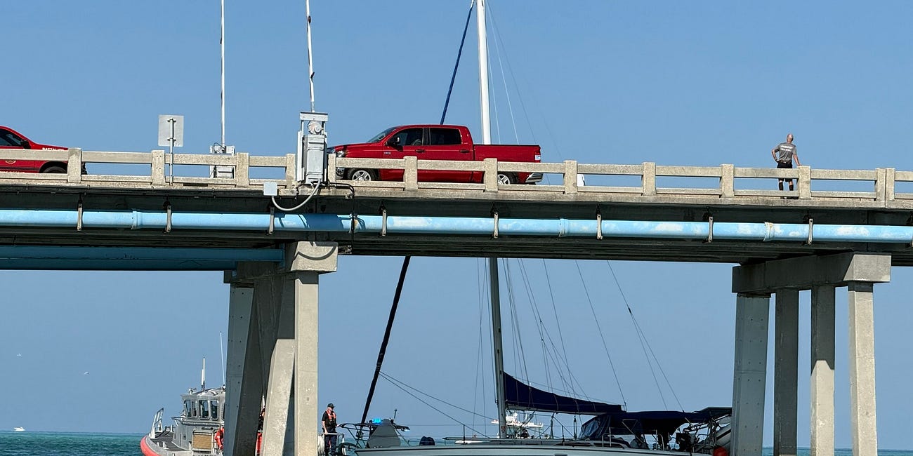 Sailboat Collision Temporarily Closes Longboat Pass Bridge, No Injuries Reported