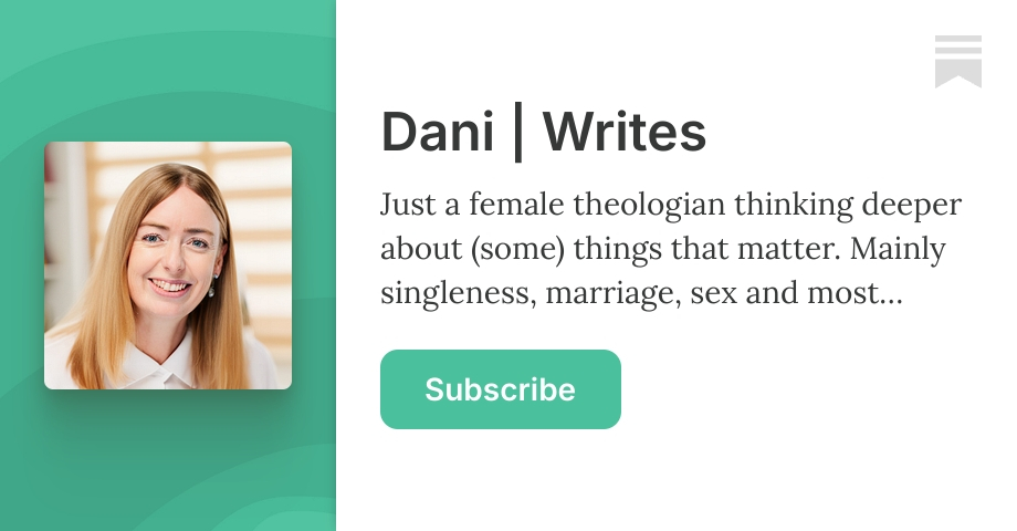 Dani | Writes | Substack