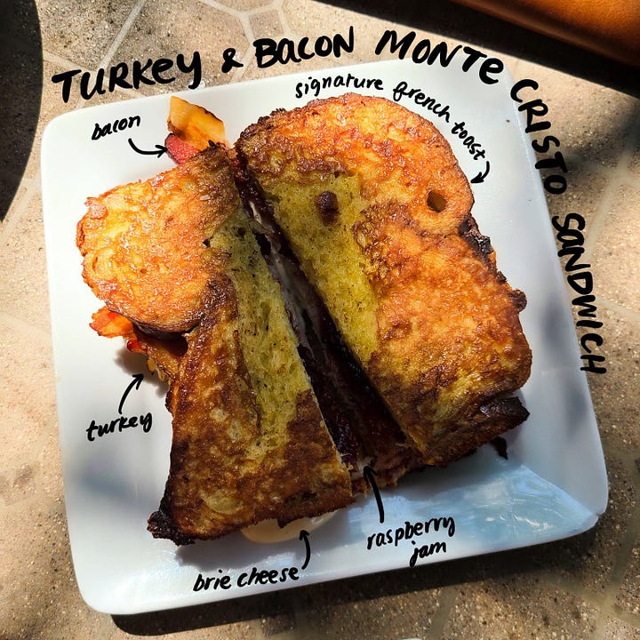 Amelie's Turkey & Bacon Monte Cristo Sandwich