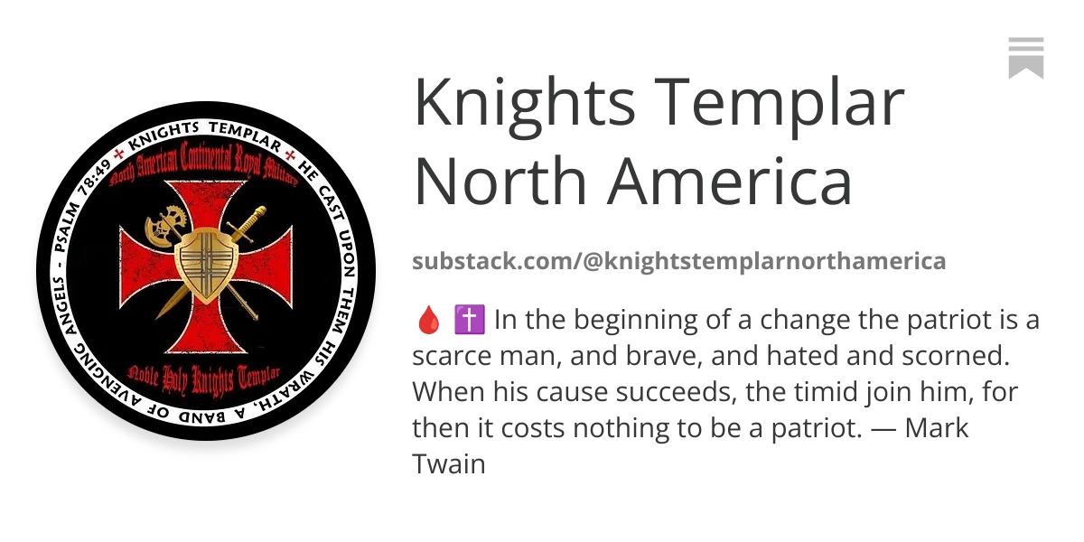 Knights Templar North America | Substack