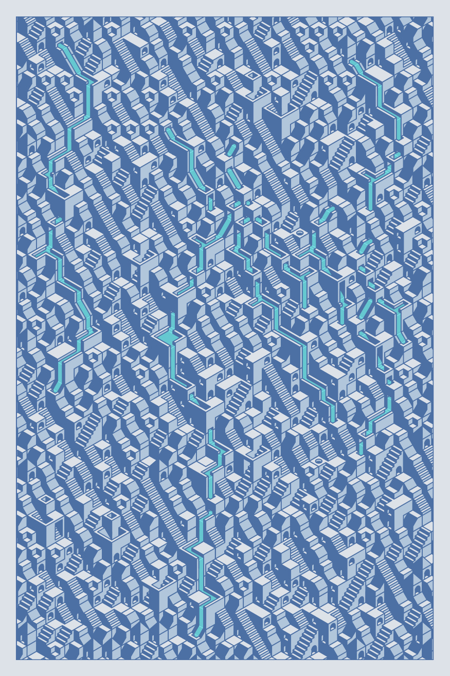 Acequia #251 by Rich Poole and ThePaperCrane