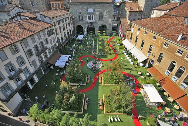 I maestri del paesaggio, eighth edition in Bergamo | Abitare