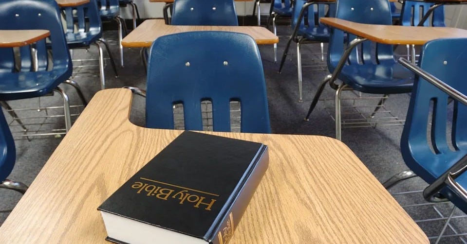 Texas students could soon be forced to read from the Bible in public schools