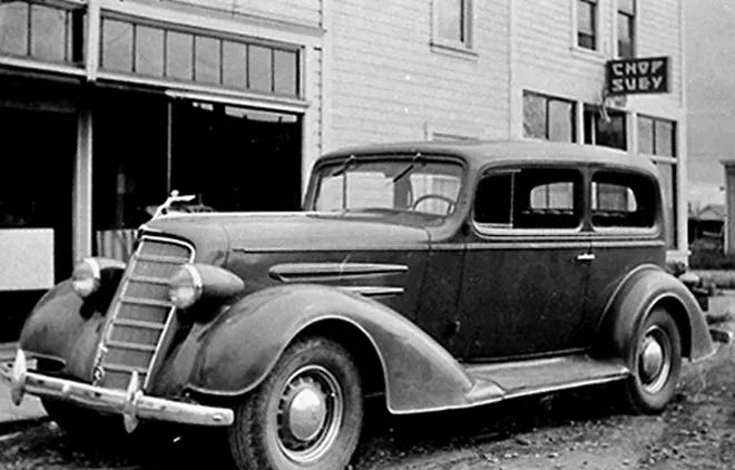 Chop Suey House, owned by Hary and Katsuki Kimura, in early Anchorage, Alaska.