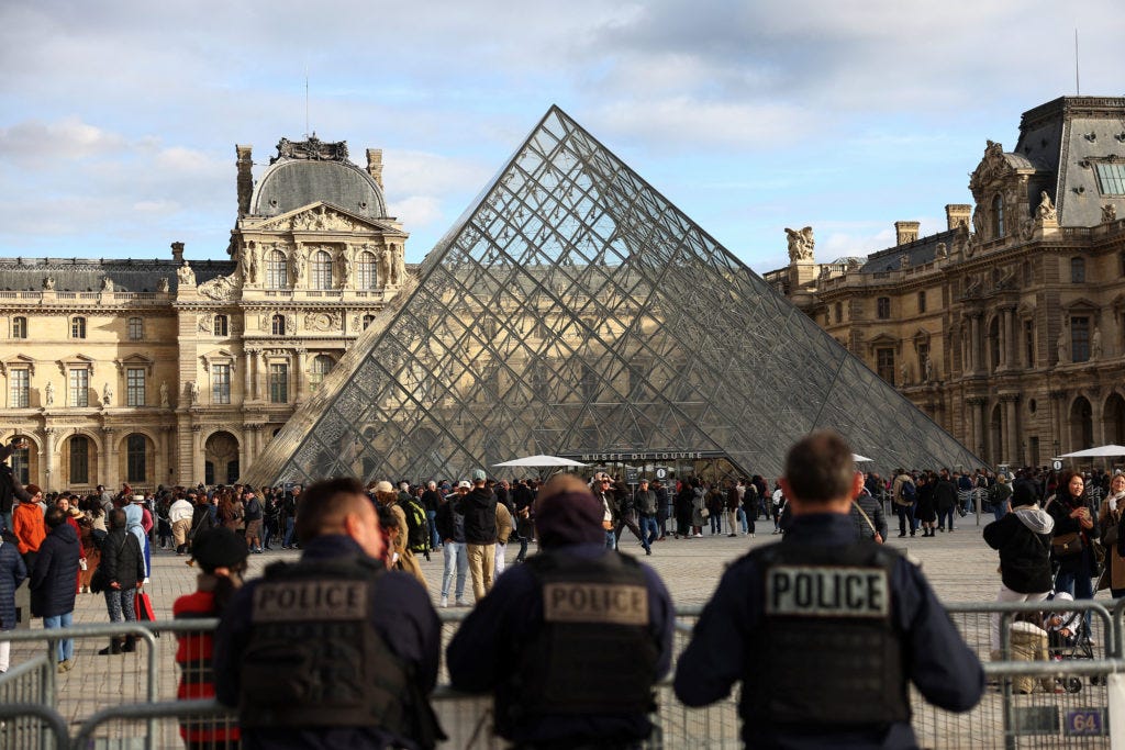 Suspects arrested over theft of crown jewels from the Louvre, prosecutor  says | PBS News