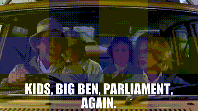 Image of Kids, Big Ben, Parliament, again.