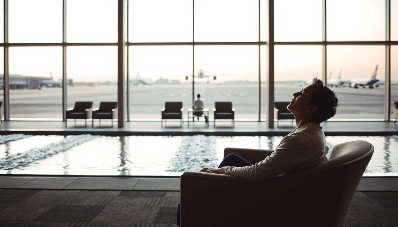 Takeoff anxiety relaxation tips